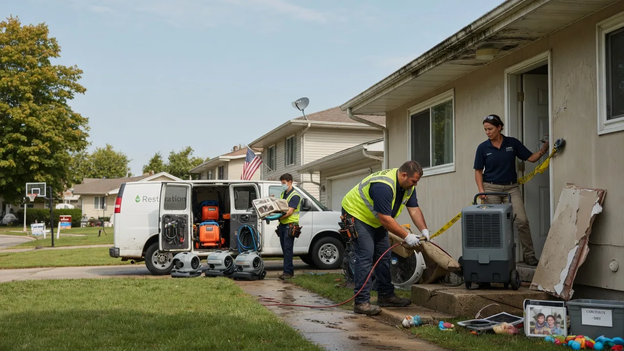 Water Damage Restoration in Flatwoods, WV near me
